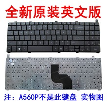 神舟优雅 A550-P62 A560-I3 A560-I5 A550-i7 QTP6 QTE6 W9A键盘