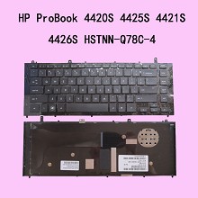 惠普HP ProBook 4420S 4421S 4425S 4426S HSTNN-Q78C-4  键盘