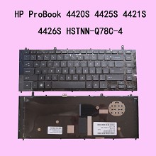 惠普HP ProBook 4420S  4425S 4421S  4426S HSTNN-Q78C-4键盘