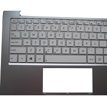 英文全新ASUS华硕 X201 X201E    键盘 （白色键盘银色C壳）