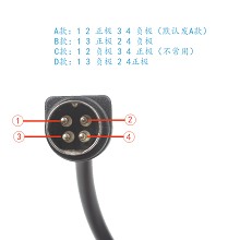 台达 全汉 TECH 12V12.5A四针 4针电源适配器STD-12125交换式电源