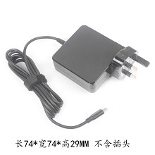 华为 小米air 华硕笔记本电源适配器65W  USB type-C 英规充电器