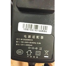 电源适配器 M120200W310 12V 2A充电器电源线12V2000mA