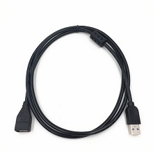 USB线厂家USB延长线USB数据线加长线1.5米USB公对母纯铜带屏蔽