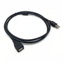 USB线厂家USB延长线USB数据线加长线1.5米USB公对母纯铜带屏蔽