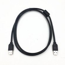 USB对拷线1.5米usb2.0移动硬盘线数据线公对公电脑联机线厂家直销