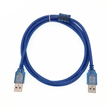 USB厂家 USB对拷线1.5米usb2.0移动硬盘线数据线公对公电脑联机线