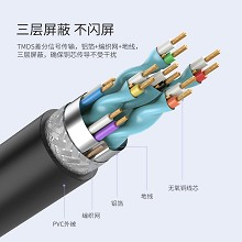 捷森 HDMI线2.0升级版2K*4K高清线 19+1无氧铜显示器视频投影仪线