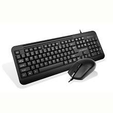 冰甲BT220有线商务键鼠套装 办公家用键盘鼠标厂家批发支持OEM