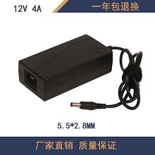 百鼎12V4A 5.5*2.5接口适配器桌面式器TFT液晶显示器电源